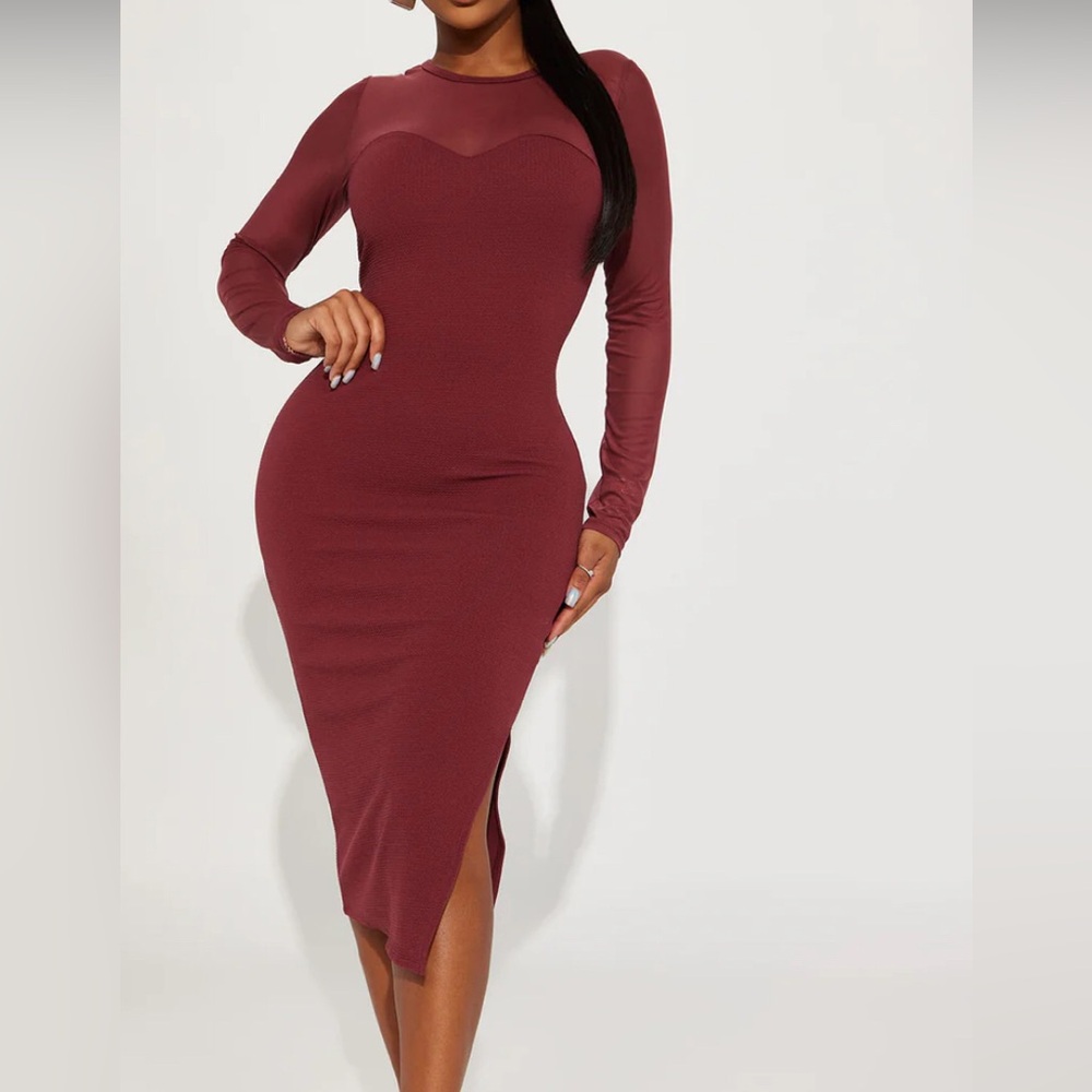 Heart Hips Red Sweetheart Neckline Bodycon Dress